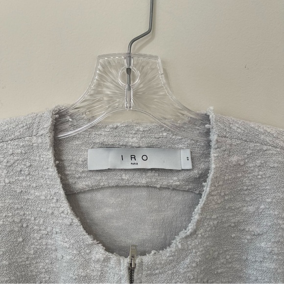 IRO white textured Jumpsuits one piece - Picture 10 of 11